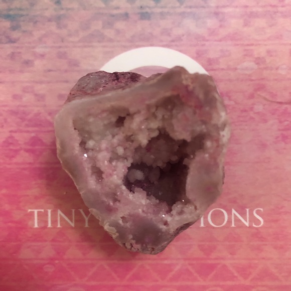 Agate Miniature Colored Geode / Bundle of 4 - Picture 5 of 12